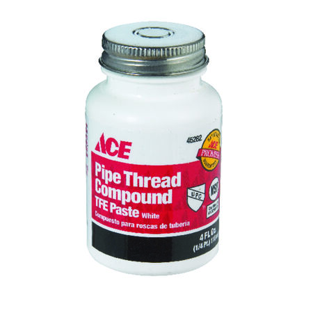 Ace White Pipe Thread Compound 4 oz