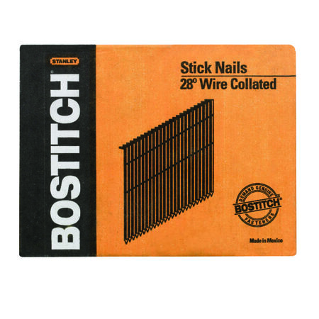 Bostitch 3 in. Angled Strip Coated Stick Nails 28 deg 2000 pk