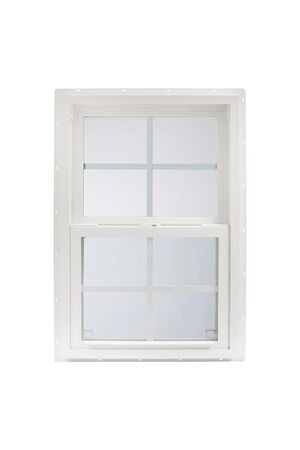 24 in. x 36 in. Clay Vinyl Insulated Window Low-E Glass (2/2 Window Pane Arrangement)