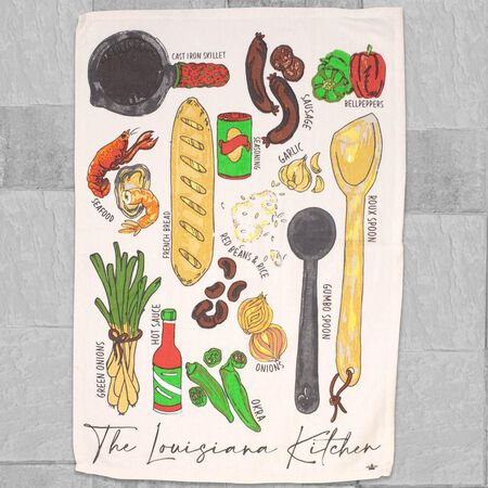 The Royal Standard Louisiana Kitchen Hand Towel