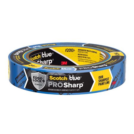 ScotchBlue Edge-Lock 0.94 in. W X 60 yd L Blue Medium Strength Painter's Tape 1 pk