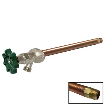 Prier C-134 Series 1/2 in. MPT X 1/2 in. Sweat Brass Freezeless Wall Hydrant