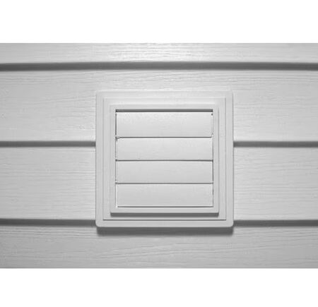 Vinyl White Dryer Vent