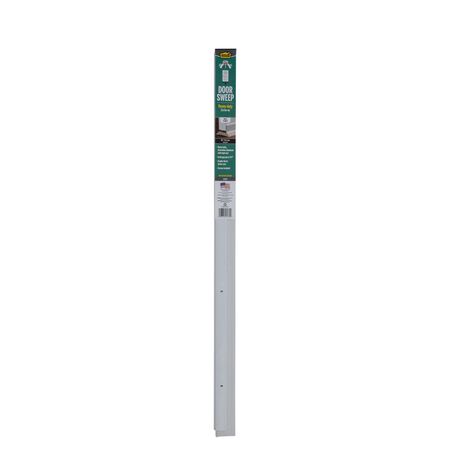 M-D White Aluminum Sweep For Garage Doors 36 in. L X 3/4 in.