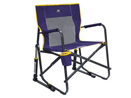 GCI Freestyle Folding Rocker Purple & Gold