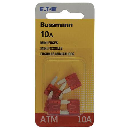 Bussmann 10 amps ATM Red Blade Fuse 5 pk