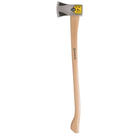 Collins 4 lb. Single Bit Forged Carbon Steel Axe 35 in. L Hickory