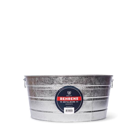 Behrens 17 gal Galvanized Steel Tub Round