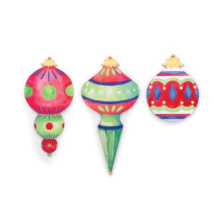 Burton and Burton Large ASTD Retro Ornament wall Hangings