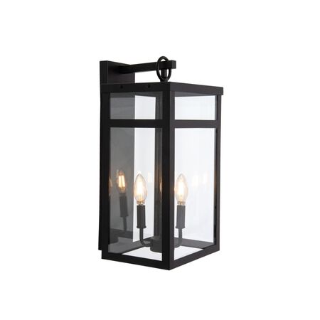 Craftmade O'Neal 21 in. 2 Light Outdoor Wall Lantern in Textured Black