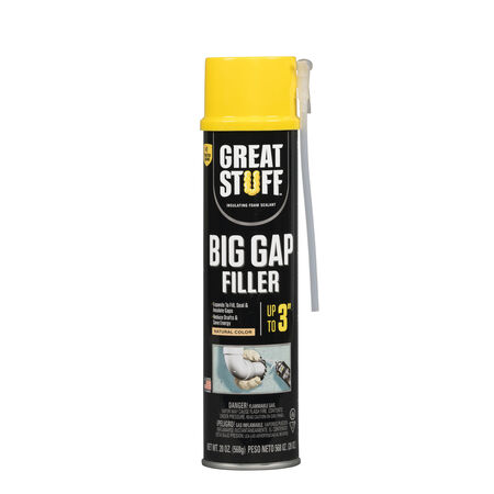 Great Stuff Big Gaps Ivory Polyurethane Foam Insulating Insulating Sealant 20 oz