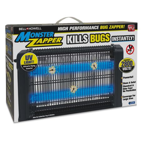 Bell + Howell As Seen On Tv Indoor Insect And Mosquito Zapper 3000 Sq Ft 20 W