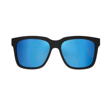 goodr Tidal G - Buoys Don't Cry Sunglasses Unisex Black Frame Blue Lens
