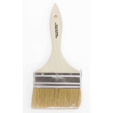 Linzer 4 in. Thick Flat Chip Brush