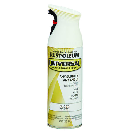 Rust-Oleum Universal Gloss White Spray Paint 12 oz