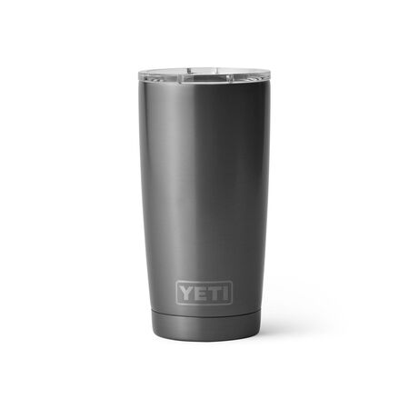 YETI Rambler 20 oz Graphite BPA Free Tumbler with MagSlider Lid