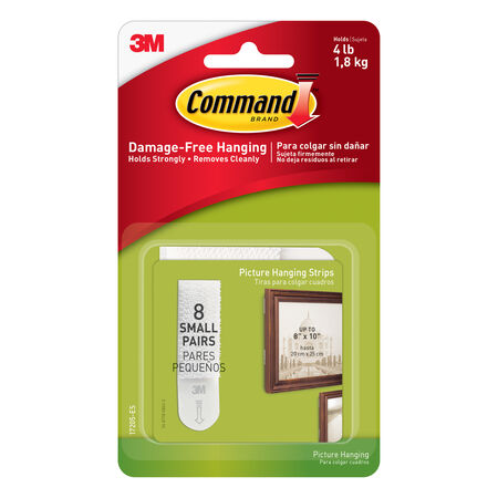 3M Command White Picture Hanger 4 lb 1 pk