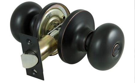 ProSource TFX710V-PS Privacy Lockset, Tubular Design, Stainless Steel