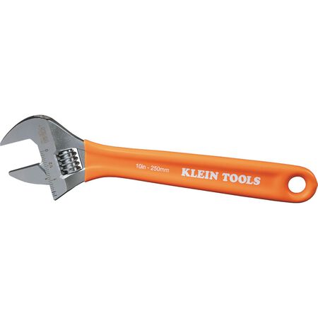 Klein Extra-Capacity Adjustable Wrench, 10-in.
