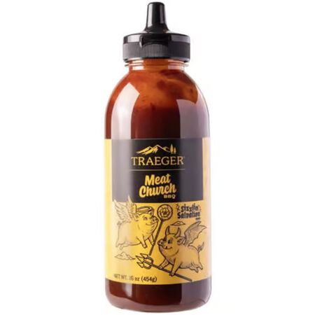 Traeger Meat Church Sizzlin Salvation BBQ Sauce 16 oz.