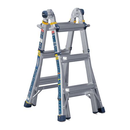Werner 5 in 1 Multi Position Pro 14 ft. 375 lb. Ladder