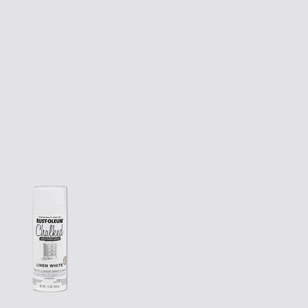 Rust-Oleum Chalked Ultra Matte Linen White Oil-Based Acrylic Sprayable Chalk Paint 12 oz