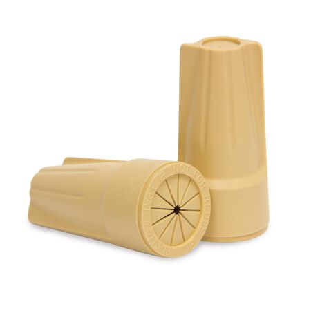 King Innovation DryConn Copper Wire Underground Wire Connector Tan 4 pk