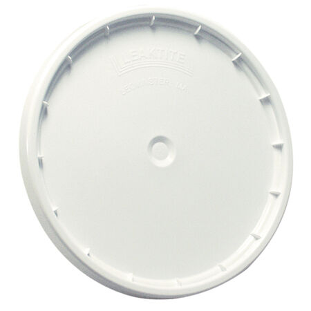 Leaktite White 5 gal. Plastic Bucket Lid | Stine Home + Yard : The