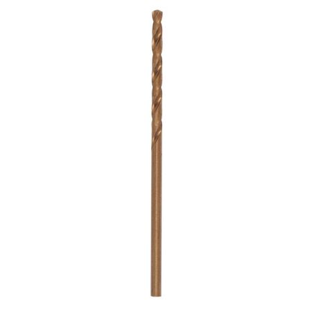 Milwaukee Red Helix 5/64 in. X 2 in. L Cobalt Steel Thunderbolt Drill Bit Round Shank 1 pc