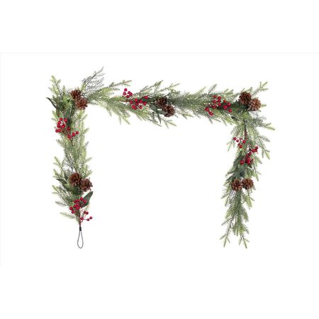 Celebrations 6 ft. L Unlit Everyday Garland