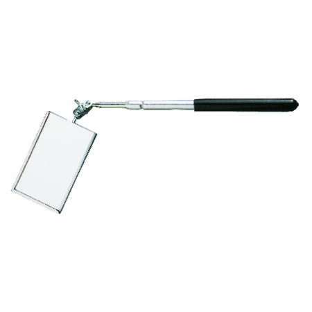 General 16 in. H Polished Chrome Silver Metal Inspection Mirror