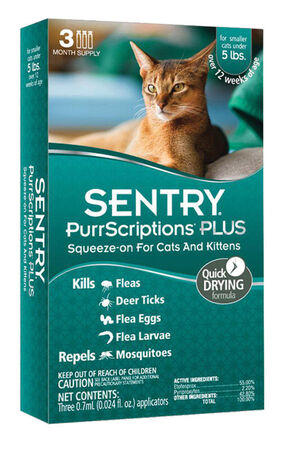 Sentry Prescriptions Plus Liquid Cat Flea Treatment Etofenprox 0.024 oz