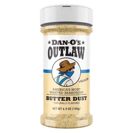 Dan-O's Outlaw Butter Dust BBQ Seasoning 6.9 oz