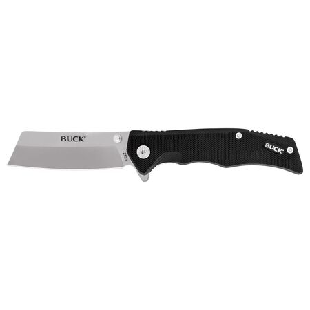 Buck Knives Trunk Black 7Cr Stainless Steel > 6 in. Cleaver Pocket Knife