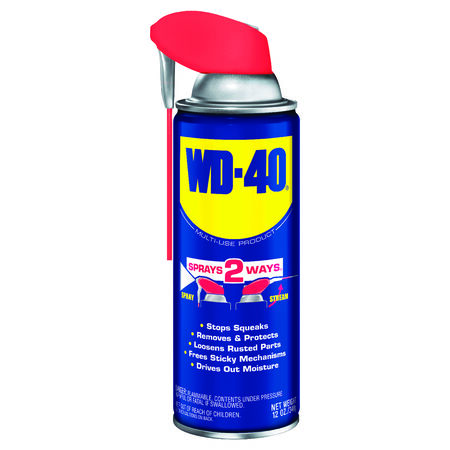 WD-40 Smart Straw Multi-Purpose Lubricant Spray 12 oz