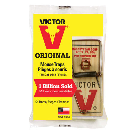 Victor Small Snap Trap For Mice 2 pk