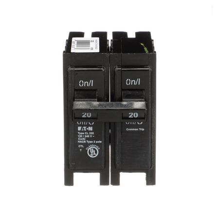 Eaton Cutler-Hammer 20 amps Plug In 2-Pole Circuit Breaker