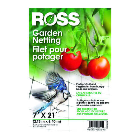 Ross 21 ft. L X 7 ft. W 1 pk Garden Netting