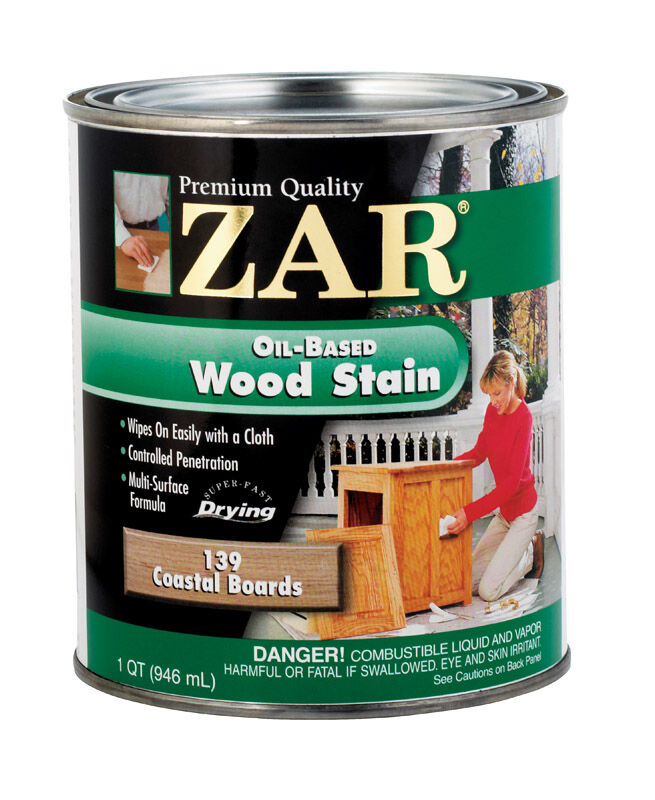Zar Semi Transparent Oil Based Wood Stain Coastal Boards Tintable