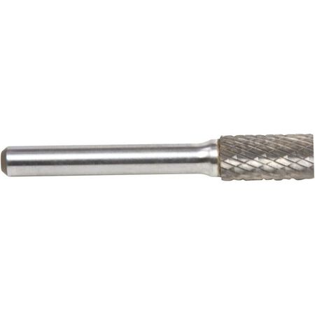Forney 3/8 in. D X 2.5 in. L Cylinder Burr Tungsten Carbide 1 pc
