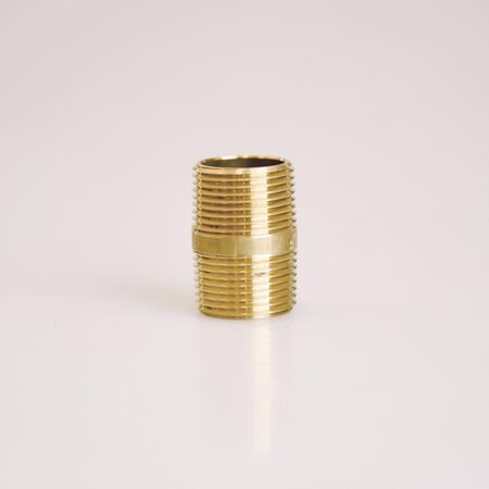 ATC 3/4 in. MPT 3/4 in. D MPT Yellow Brass Nipple 1-1/2 in. L