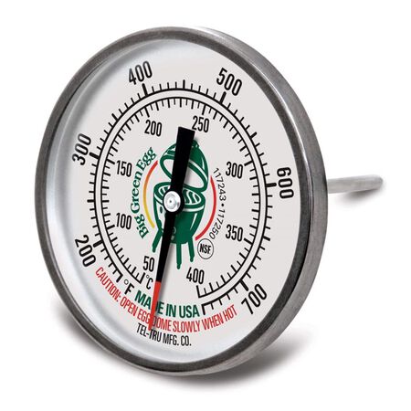Big Green Egg 3 in Analog Grill Thermometer