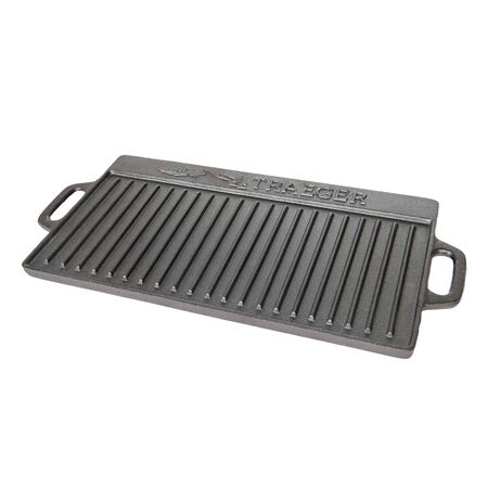 Traeger 9.25 in. W Cast Iron Reversible Griddle 19.5 in. L