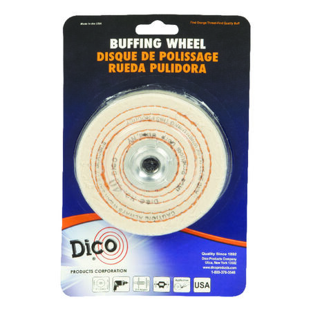 Dico Products Dico 4 in. Buffing Wheel 1 each