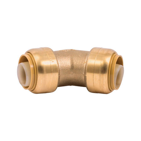 SharkBite Push to Connect 3/4 in. 3/4 in. D Brass 45 Degree Elbow