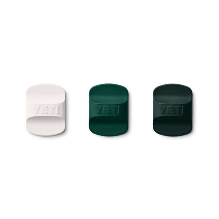 YETI Rambler 3 ct Black Forest Green BPA Free Replacement Lid Magnet Set