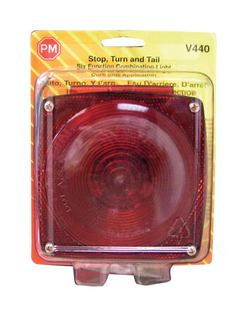Peterson Red Square Stop/Tail/Turn Light