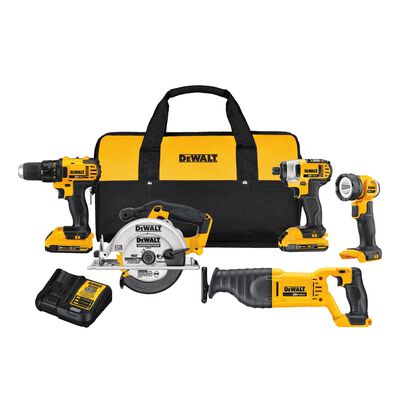 combo ion lithium cordless dewalt 20v pc max kit