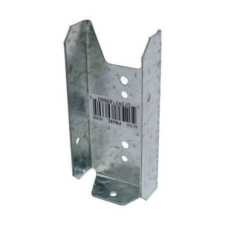 Simpson Strong-Tie Galvanized Steel ZMAX 20 Ga. Fence Bracket 1-9/16 in. W x 3-3/8 in. H