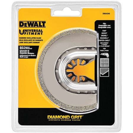 DeWalt Universal Fitment Carbide Semi-Circle Diamond Saw Blade 1 Pack